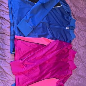Under Armour women’s Athletic 1/2 zip tops